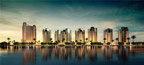 航空晨鸣小镇 景观园林 