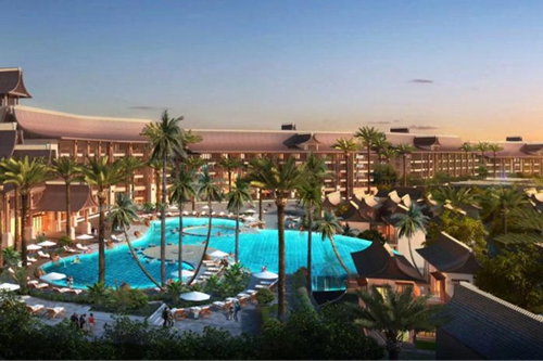 孔雀城尚品国际 景观园林 